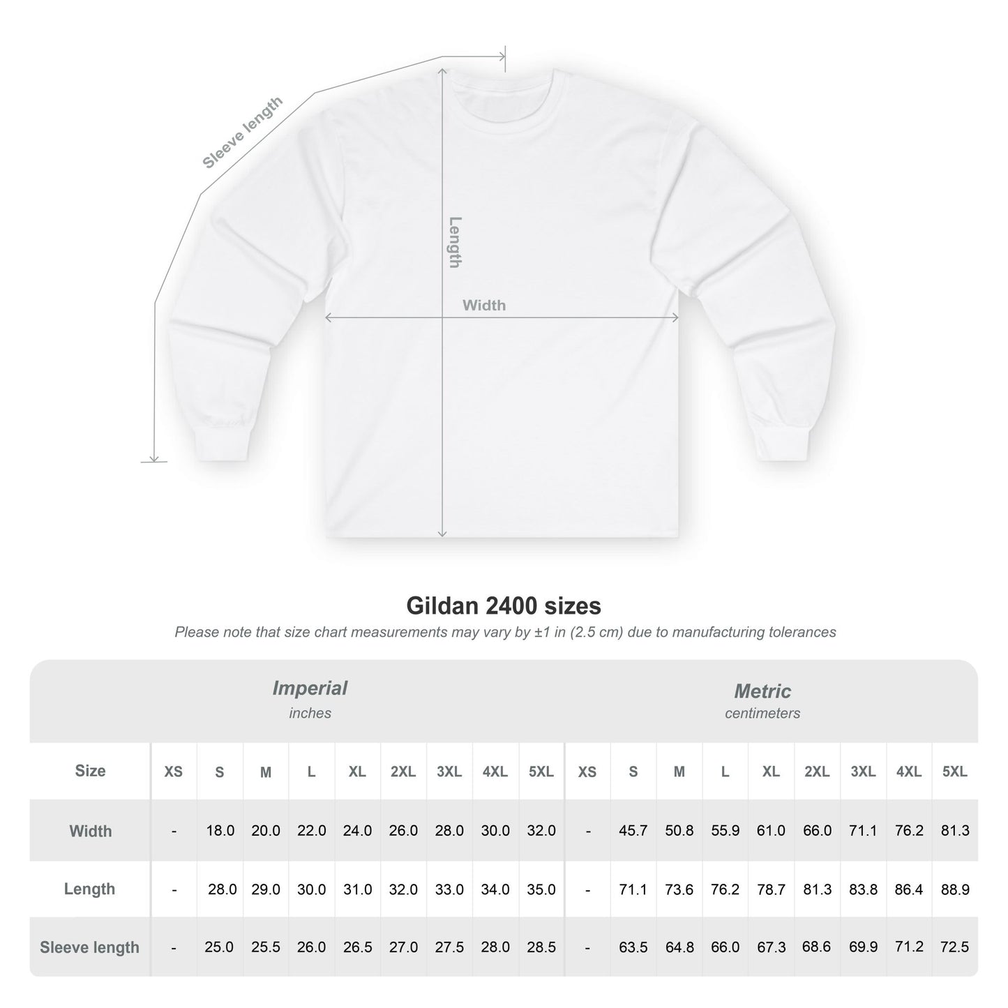 "TASTE" HALF WHITE LOGO UNISEX ULTRA COTTON LONG SLEEVE TEE