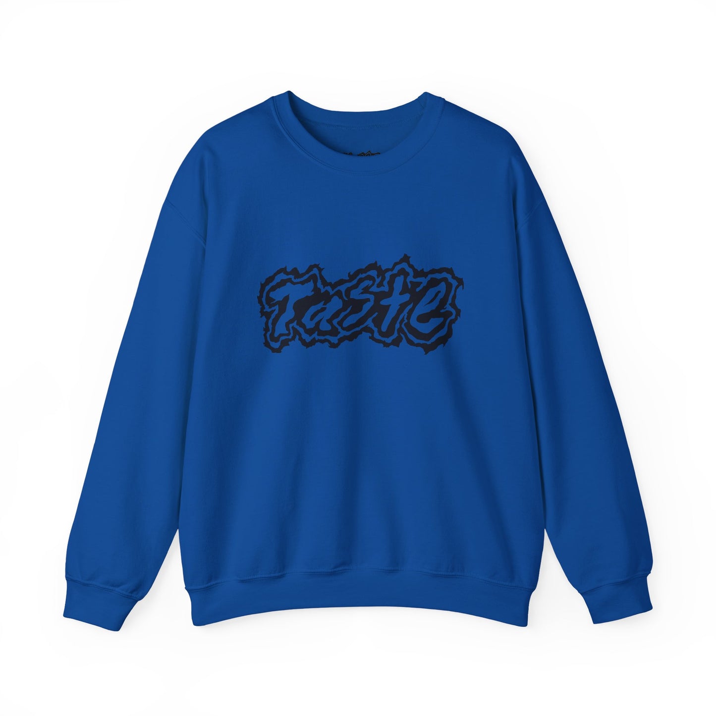 "TASTE" HALF BLACK LOGO UNISEX HEAVY BLEND CREWNECK SWEATSHIRT