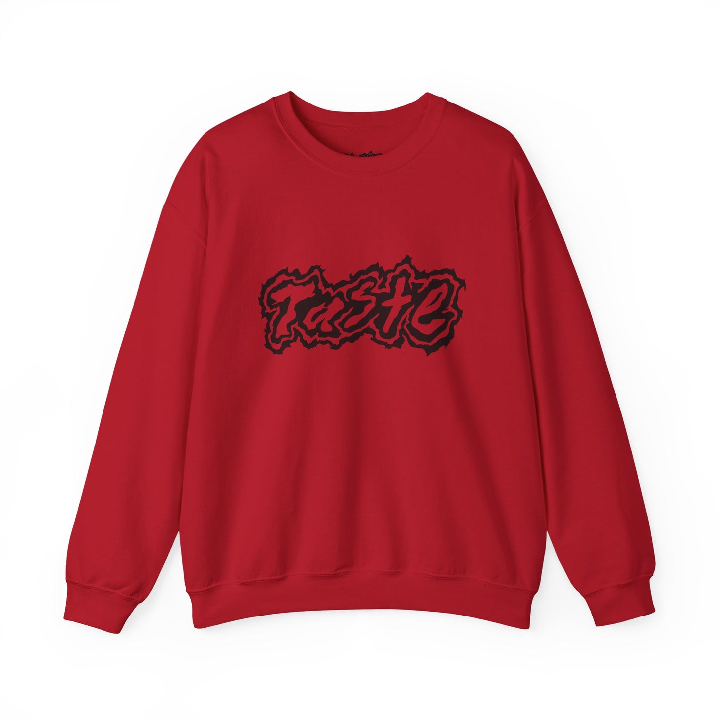 "TASTE" HALF BLACK LOGO UNISEX HEAVY BLEND CREWNECK SWEATSHIRT