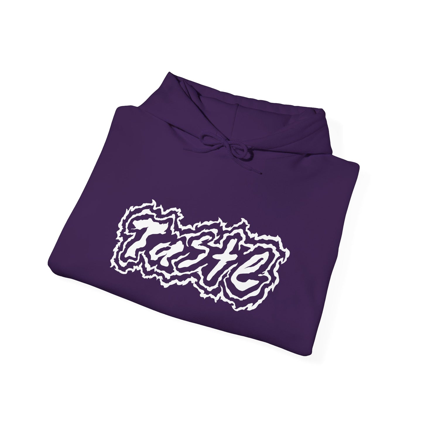 "TASTE" HALF WHITE LOGO UNISEX HEAVY BLEND HOODED SWEATSHIRT