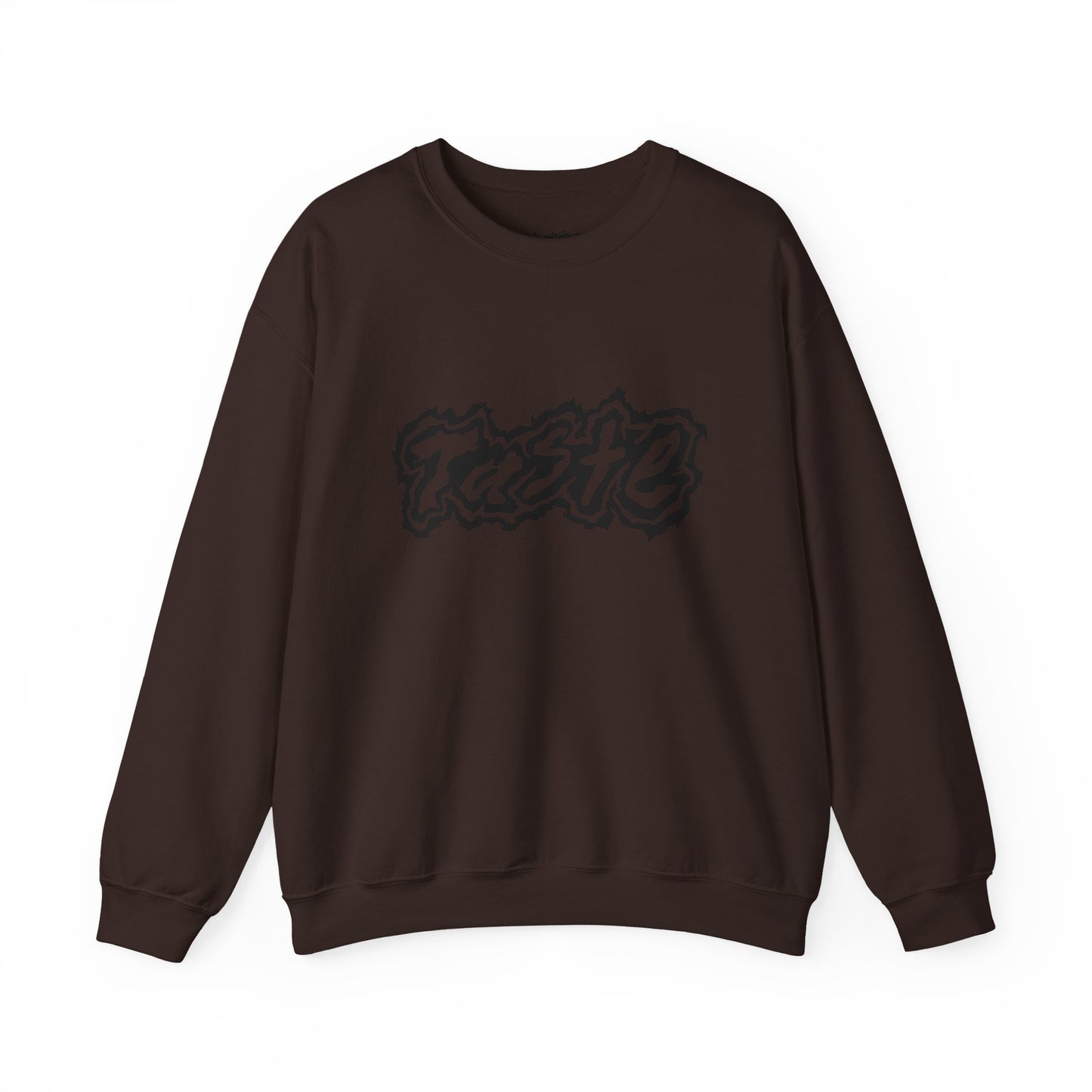 "TASTE" HALF BLACK LOGO UNISEX HEAVY BLEND CREWNECK SWEATSHIRT