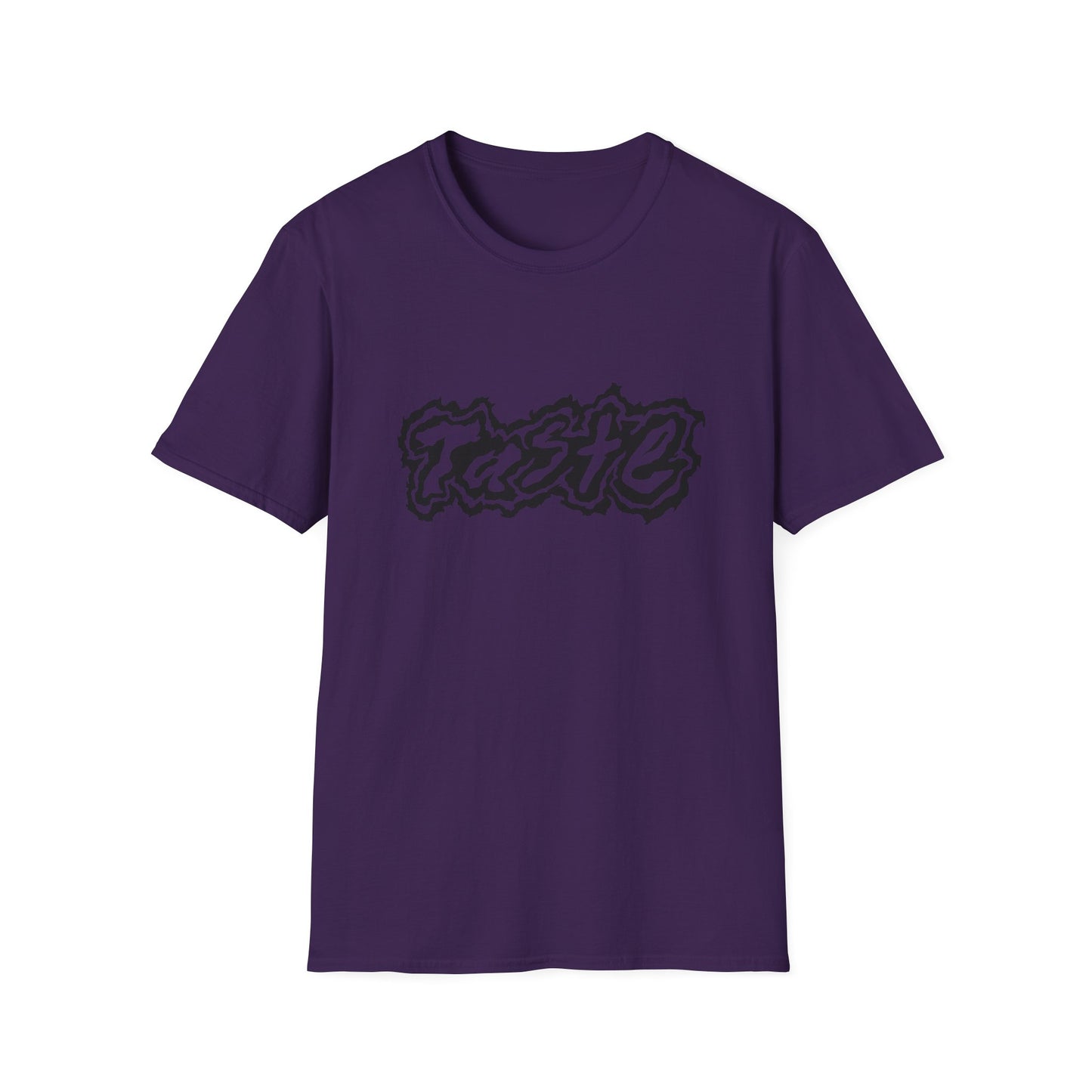 "TASTE" HALF BLACK LOGO UNISEX SOFTSTYLE T-SHIRT