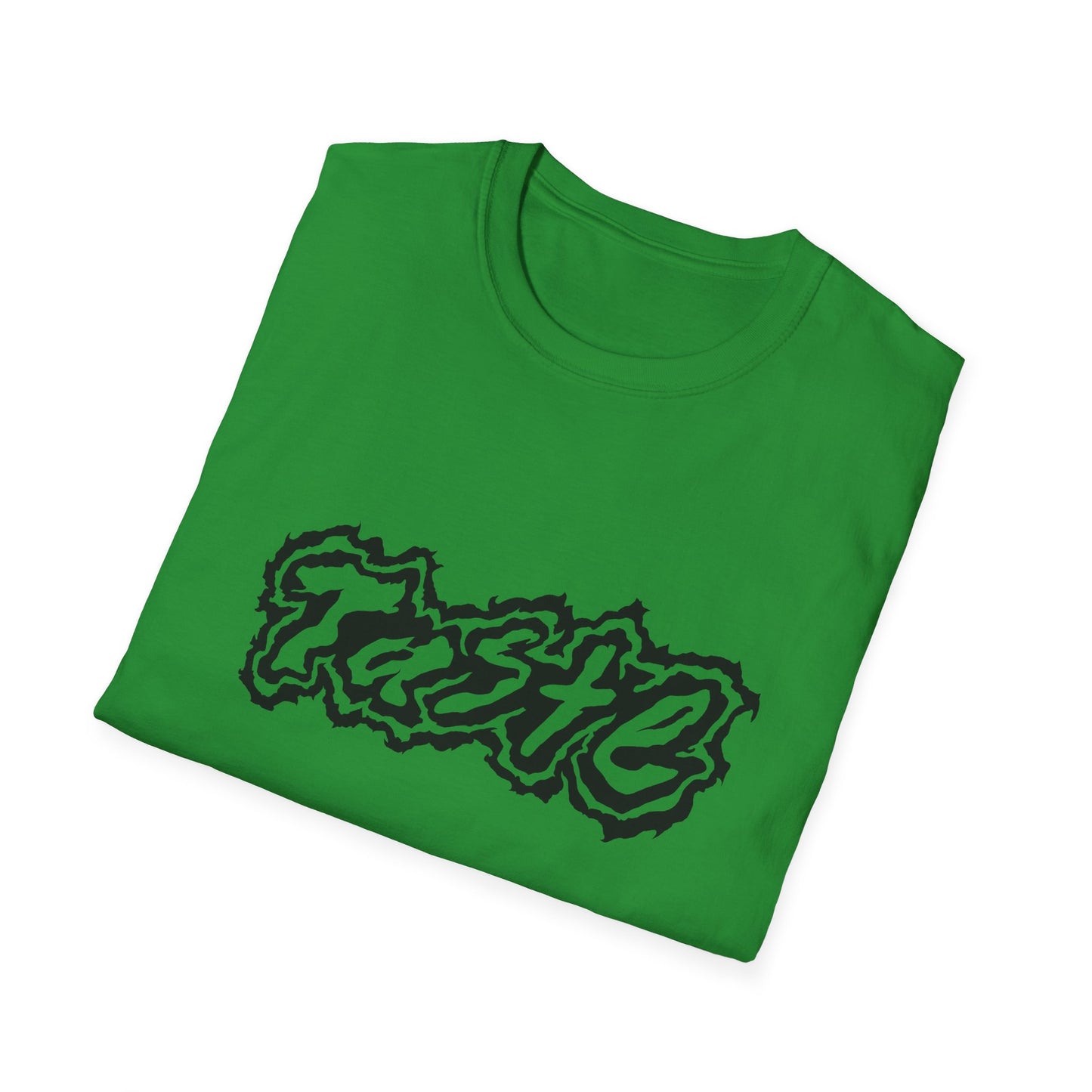 "TASTE" HALF BLACK LOGO UNISEX SOFTSTYLE T-SHIRT