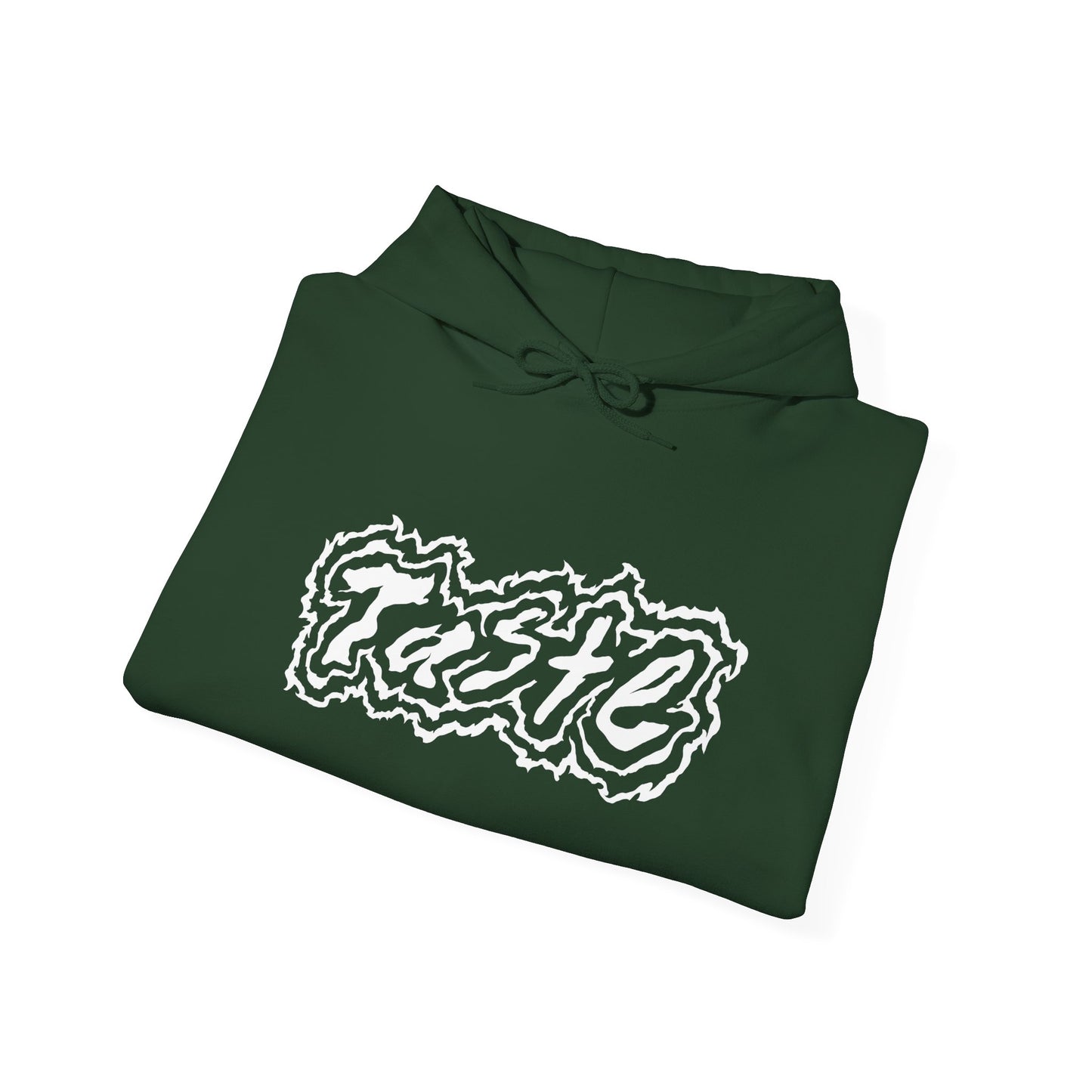 "TASTE" HALF WHITE LOGO UNISEX HEAVY BLEND HOODED SWEATSHIRT