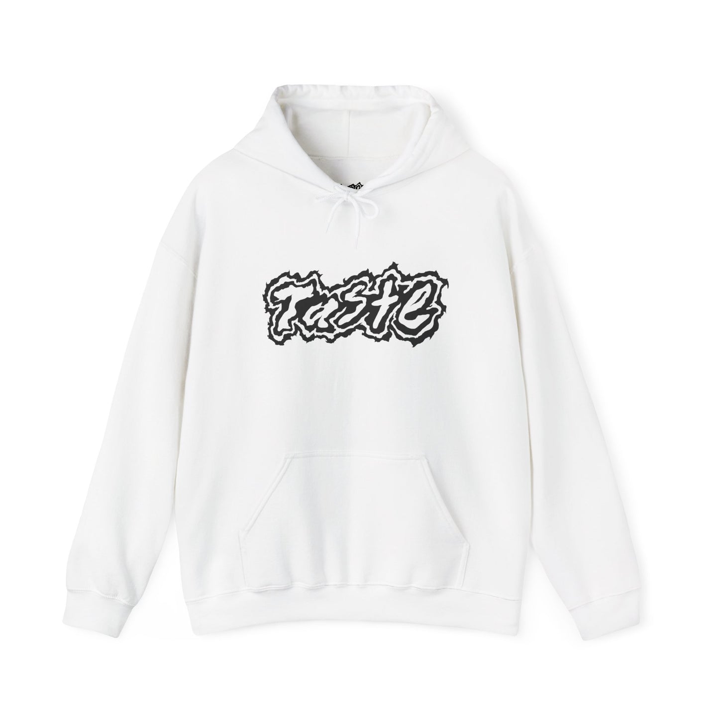 "TASTE" HALF BLACK LOGO UNISEX HEAVY BLEND HOODED SWEATSHIRT