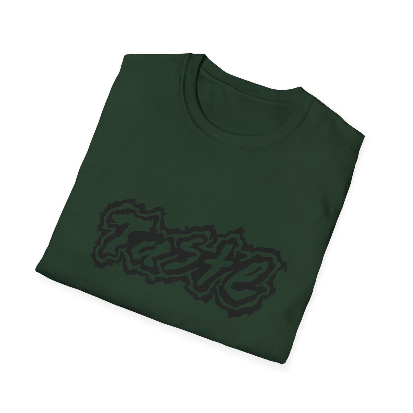 "TASTE" HALF BLACK LOGO UNISEX SOFTSTYLE T-SHIRT