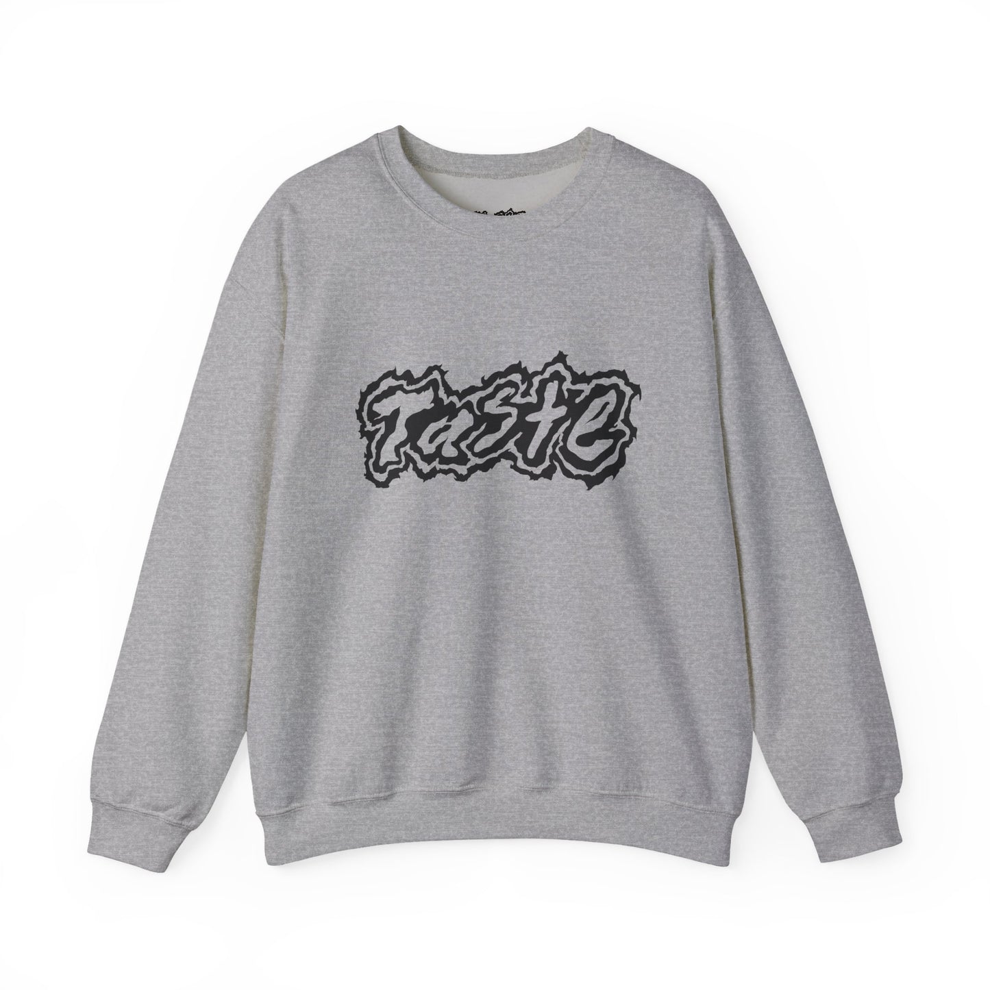 "TASTE" HALF BLACK LOGO UNISEX HEAVY BLEND CREWNECK SWEATSHIRT
