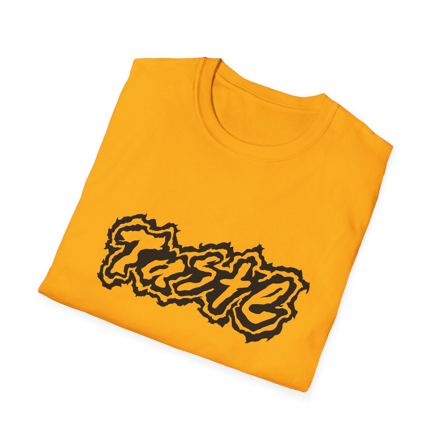 "TASTE" HALF BLACK LOGO UNISEX SOFTSTYLE T-SHIRT