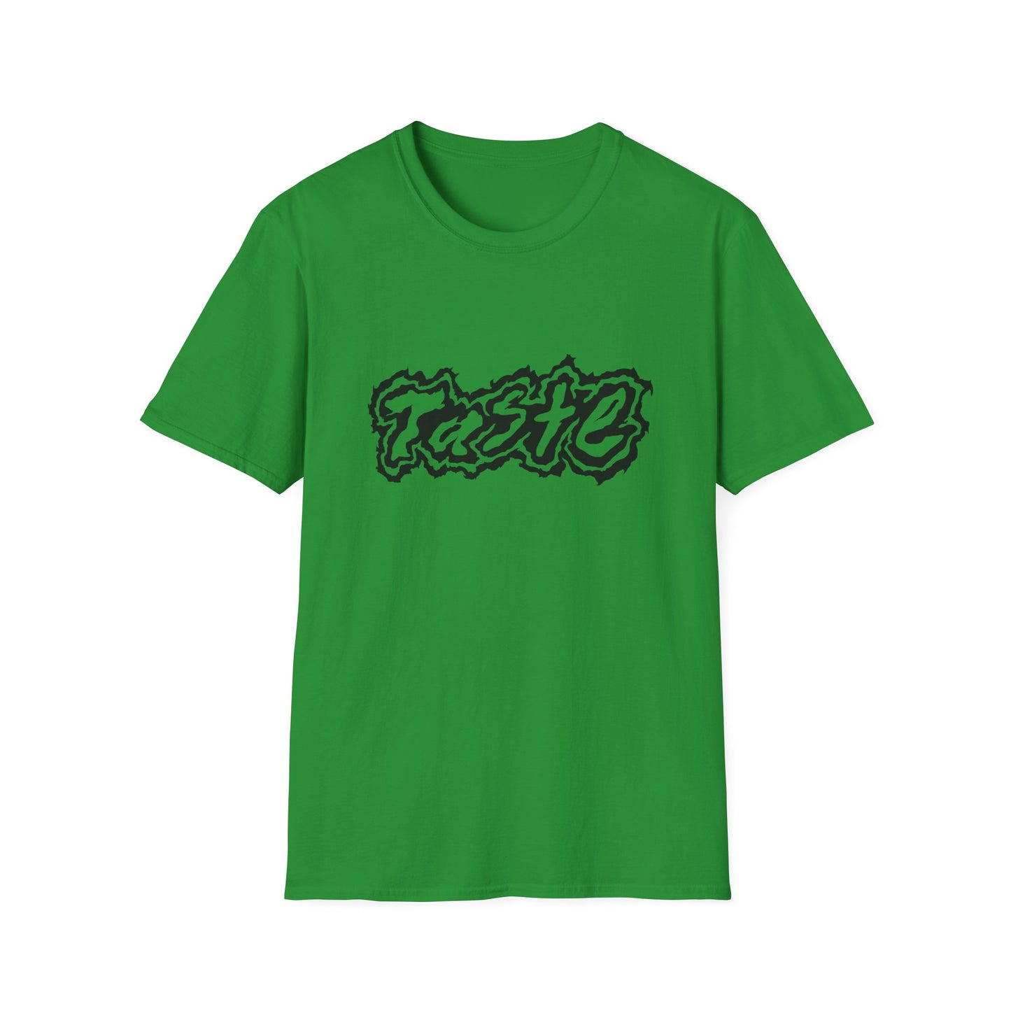 "TASTE" HALF BLACK LOGO UNISEX SOFTSTYLE T-SHIRT