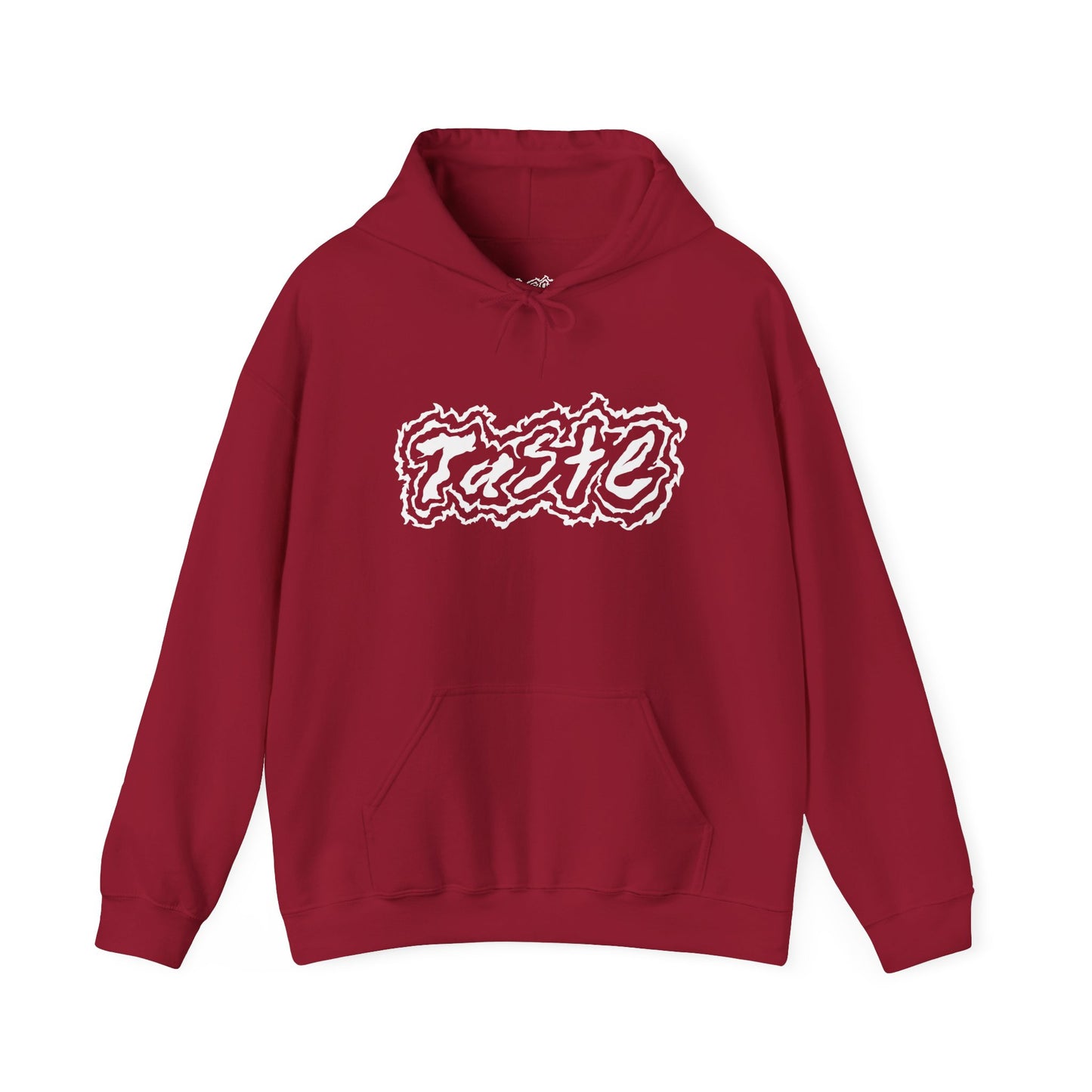 "TASTE" HALF WHITE LOGO UNISEX HEAVY BLEND HOODED SWEATSHIRT