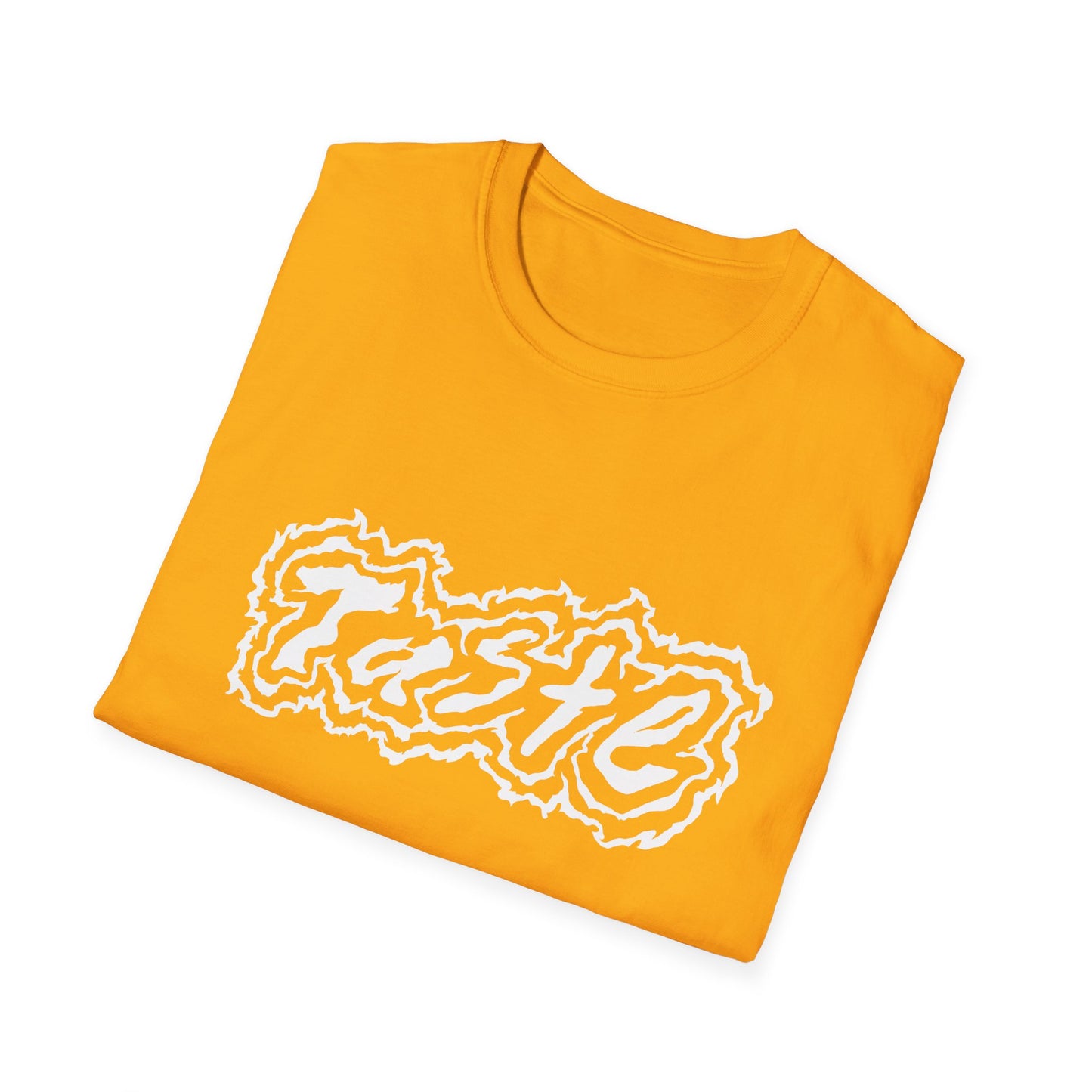 "TASTE" HALF WHITE LOGO UNISEX SOFTSTYLE T-SHIRT