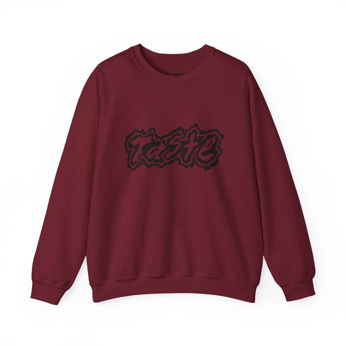 "TASTE" HALF BLACK LOGO UNISEX HEAVY BLEND CREWNECK SWEATSHIRT