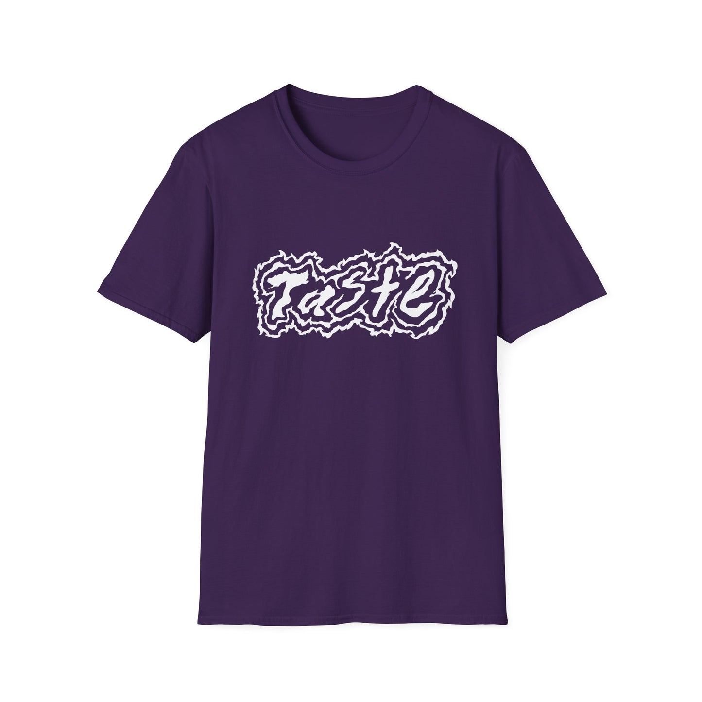 "TASTE" HALF WHITE LOGO UNISEX SOFTSTYLE T-SHIRT