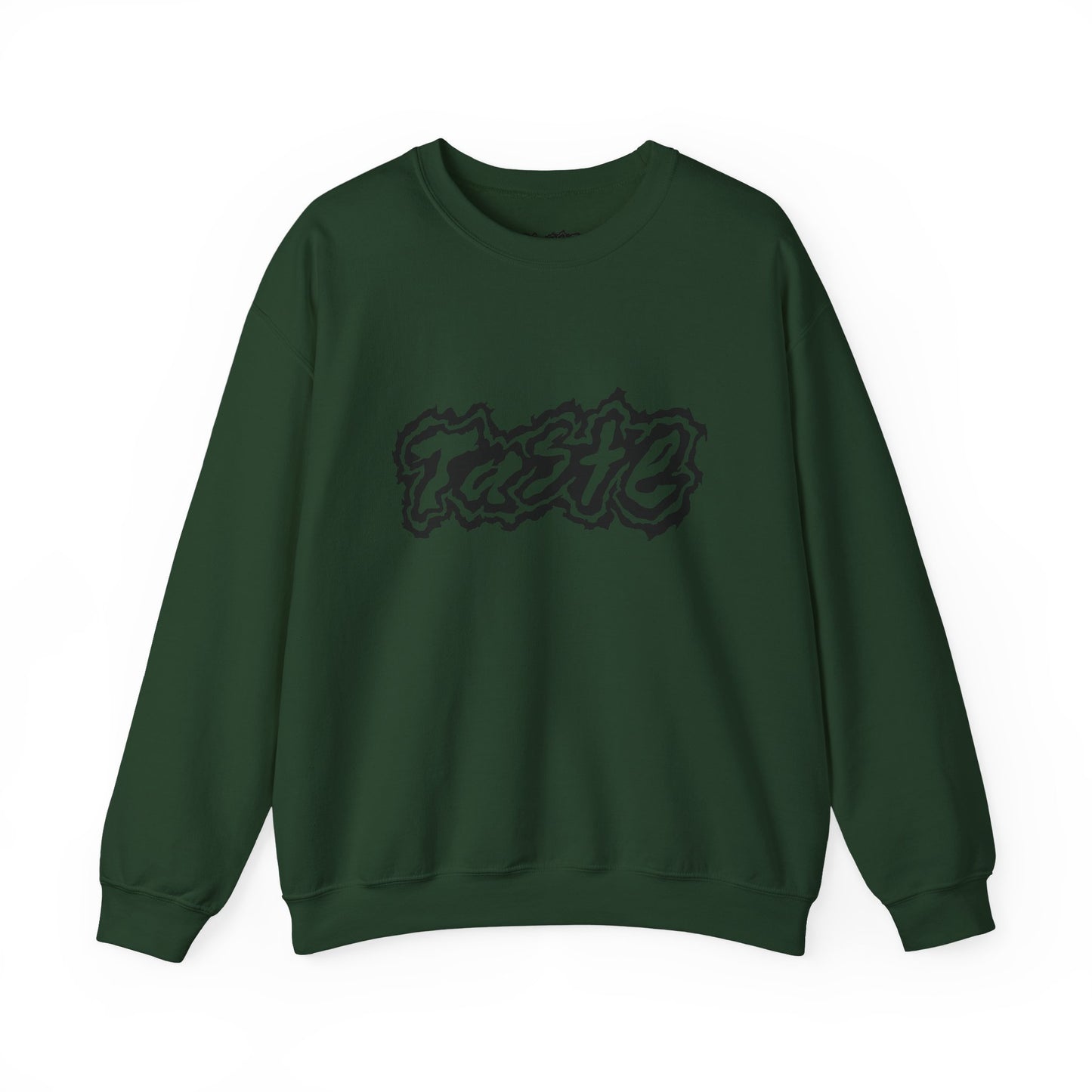 "TASTE" HALF BLACK LOGO UNISEX HEAVY BLEND CREWNECK SWEATSHIRT