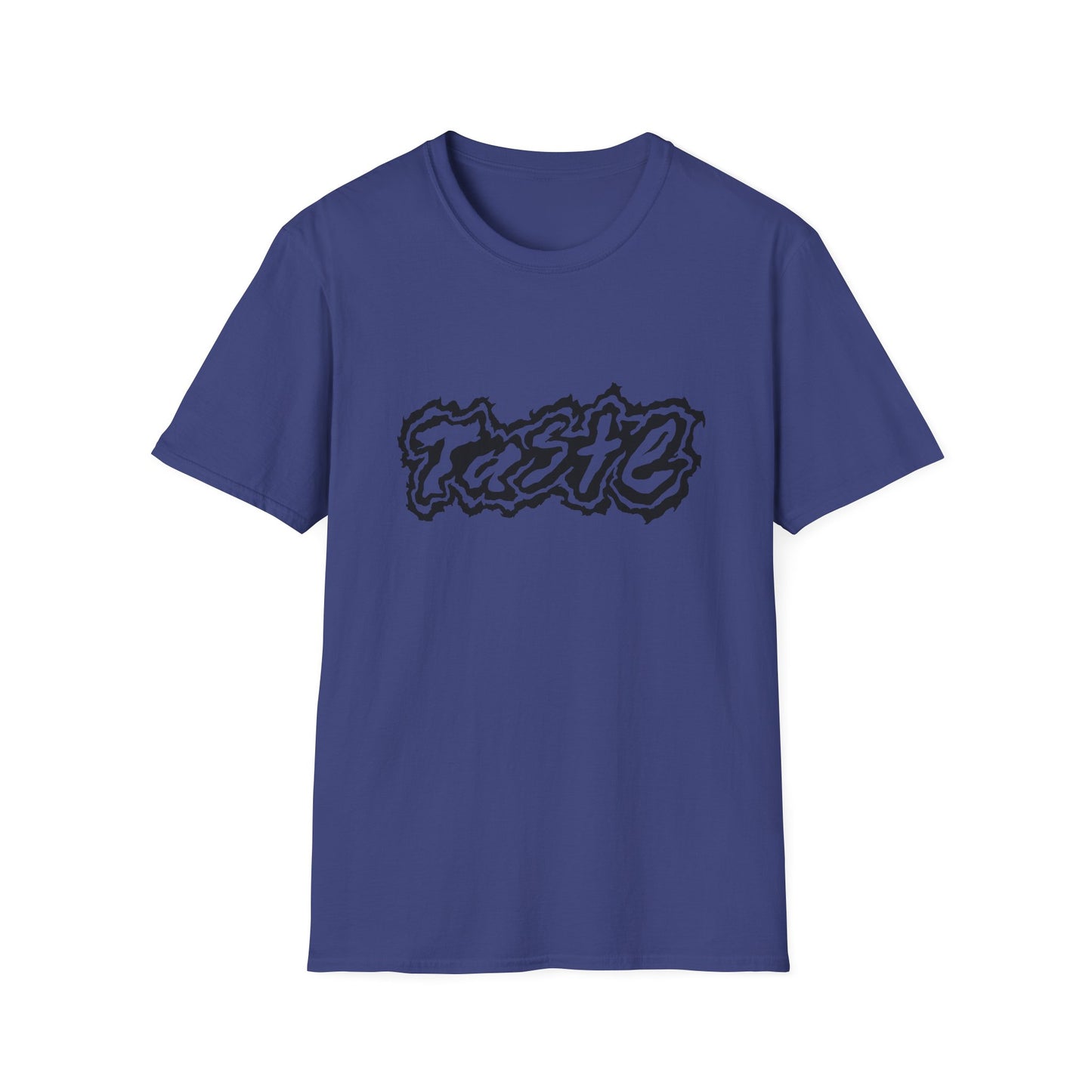 "TASTE" HALF BLACK LOGO UNISEX SOFTSTYLE T-SHIRT