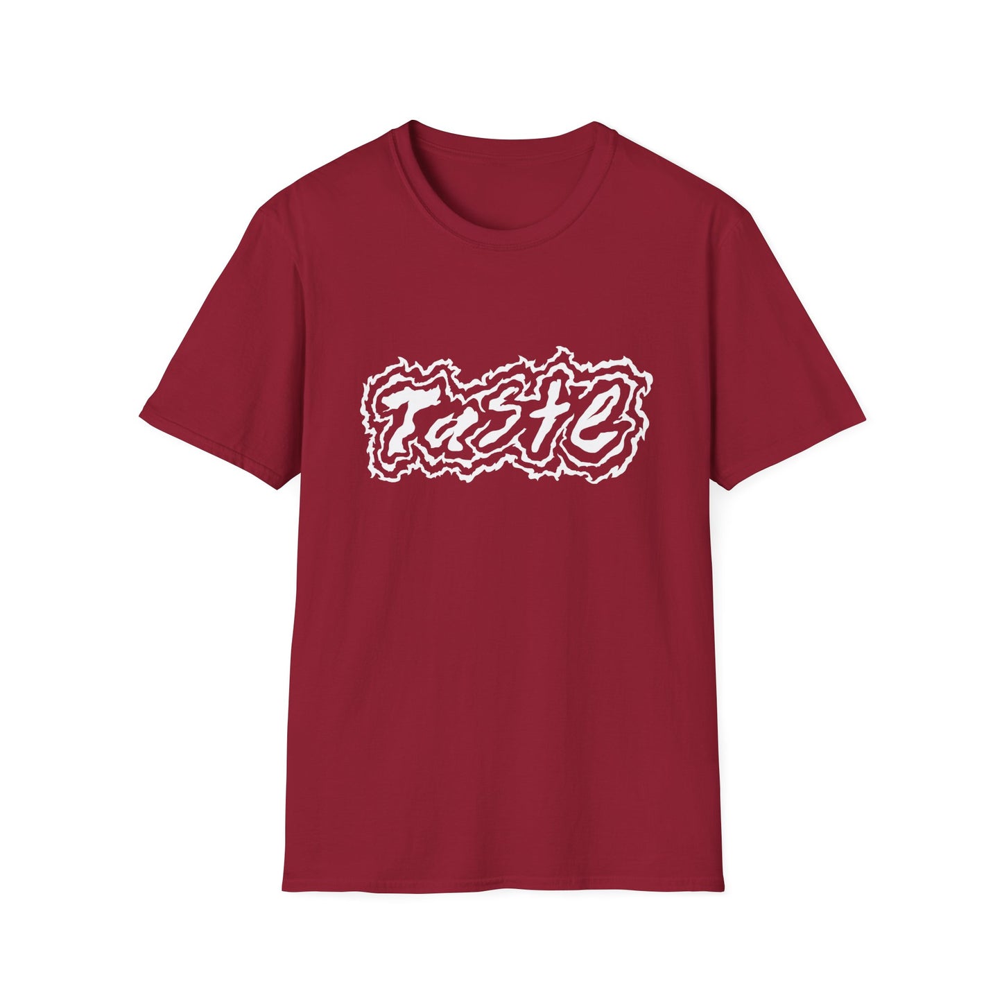 "TASTE" HALF WHITE LOGO UNISEX SOFTSTYLE T-SHIRT