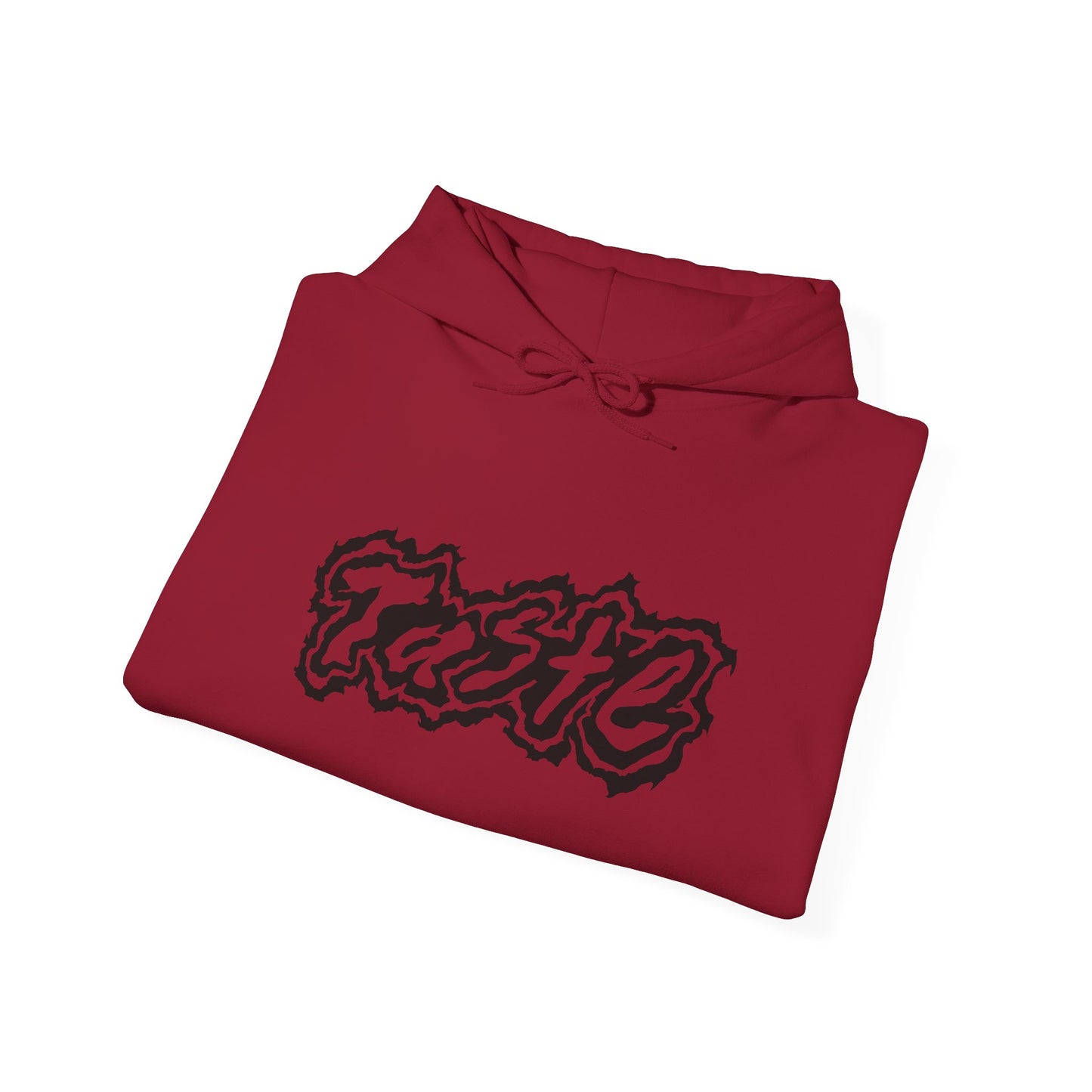 "TASTE" HALF BLACK LOGO UNISEX HEAVY BLEND HOODED SWEATSHIRT