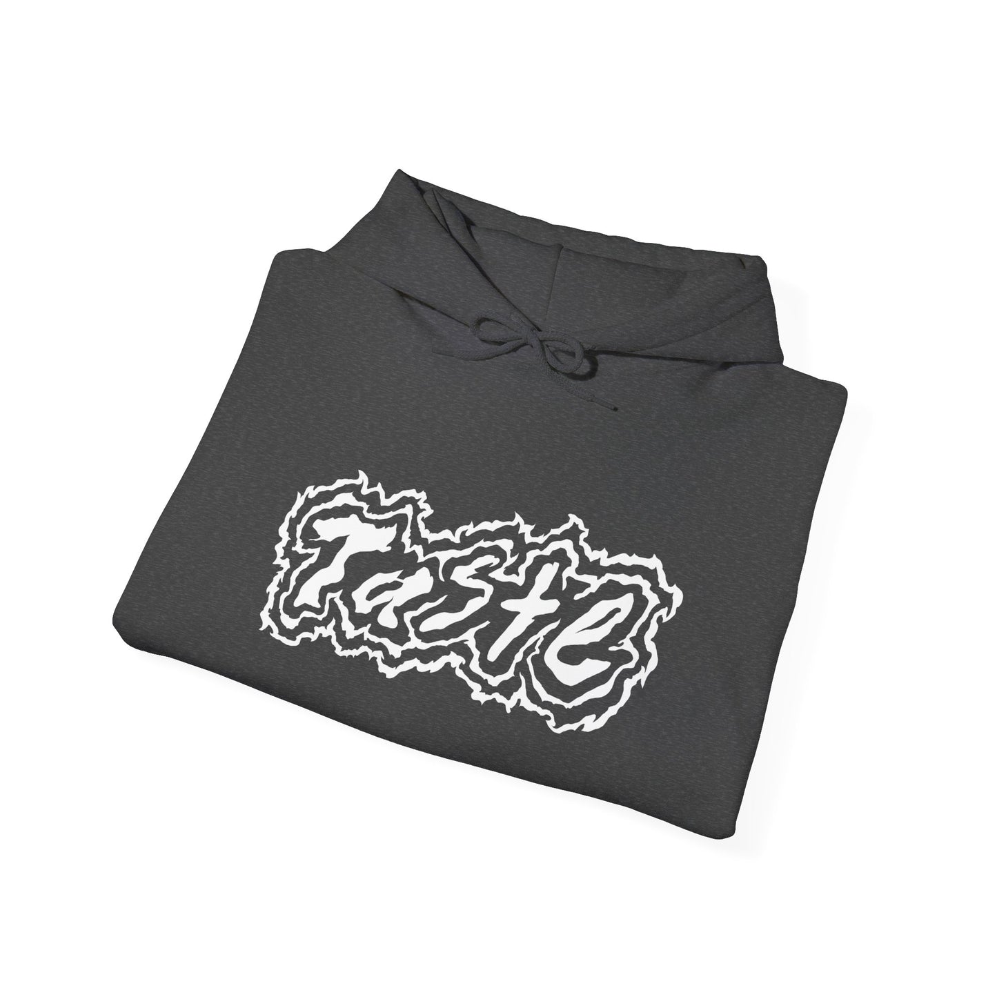 "TASTE" HALF WHITE LOGO UNISEX HEAVY BLEND HOODED SWEATSHIRT