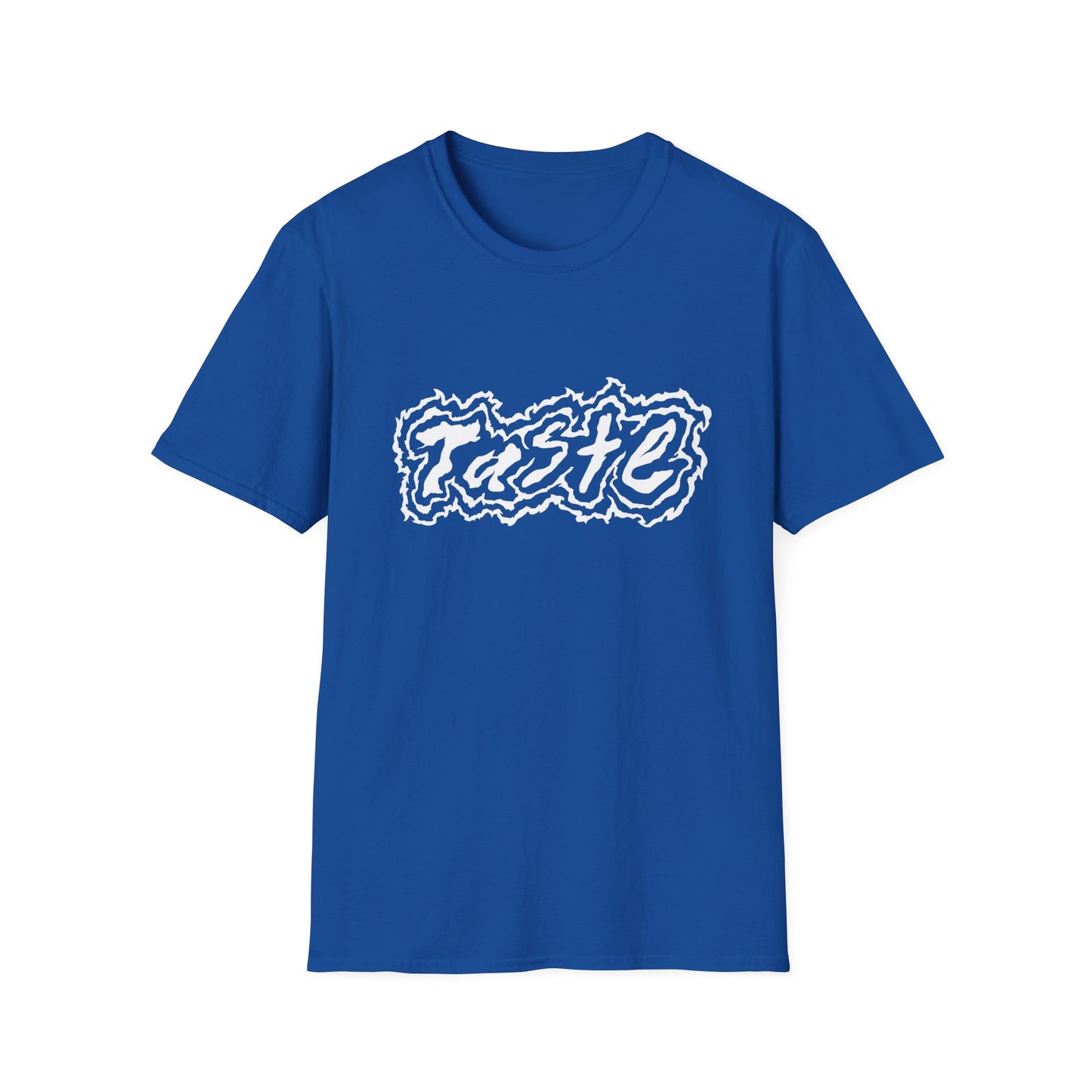 "TASTE" HALF WHITE LOGO UNISEX SOFTSTYLE T-SHIRT