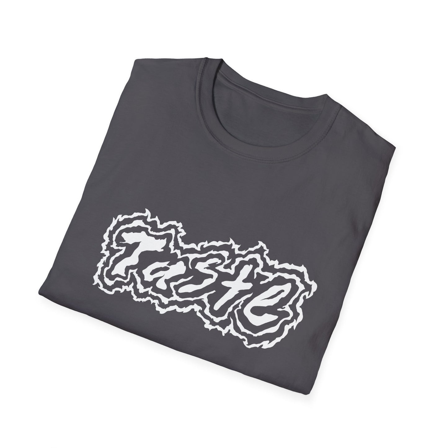 "TASTE" HALF WHITE LOGO UNISEX SOFTSTYLE T-SHIRT