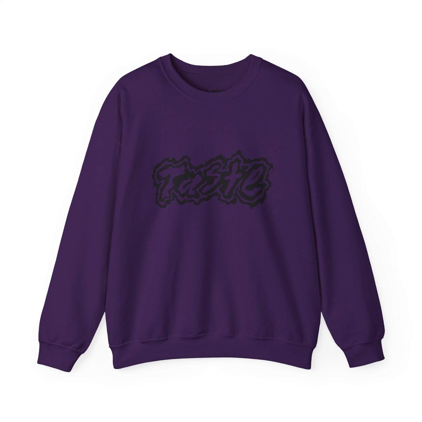 "TASTE" HALF BLACK LOGO UNISEX HEAVY BLEND CREWNECK SWEATSHIRT