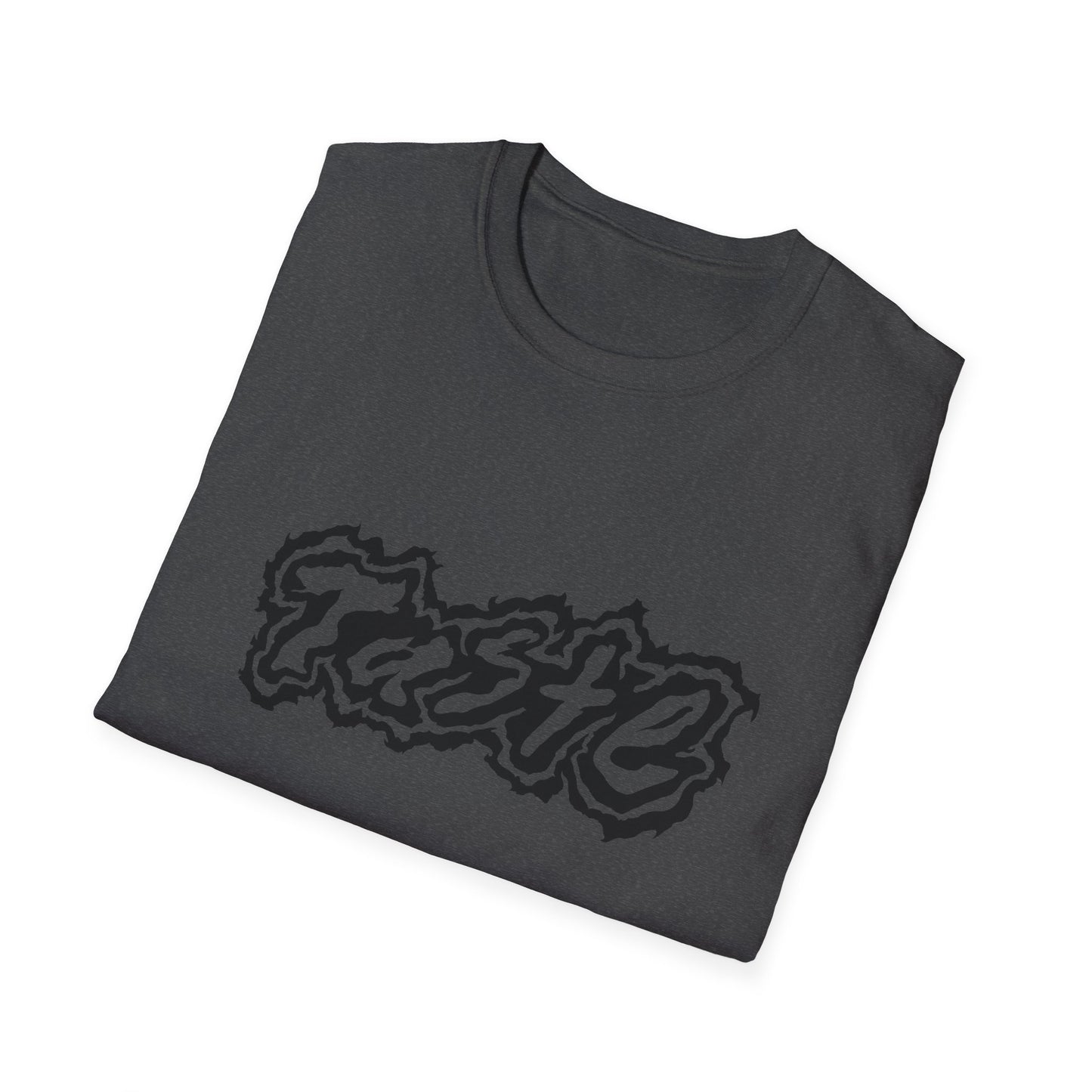 "TASTE" HALF BLACK LOGO UNISEX SOFTSTYLE T-SHIRT