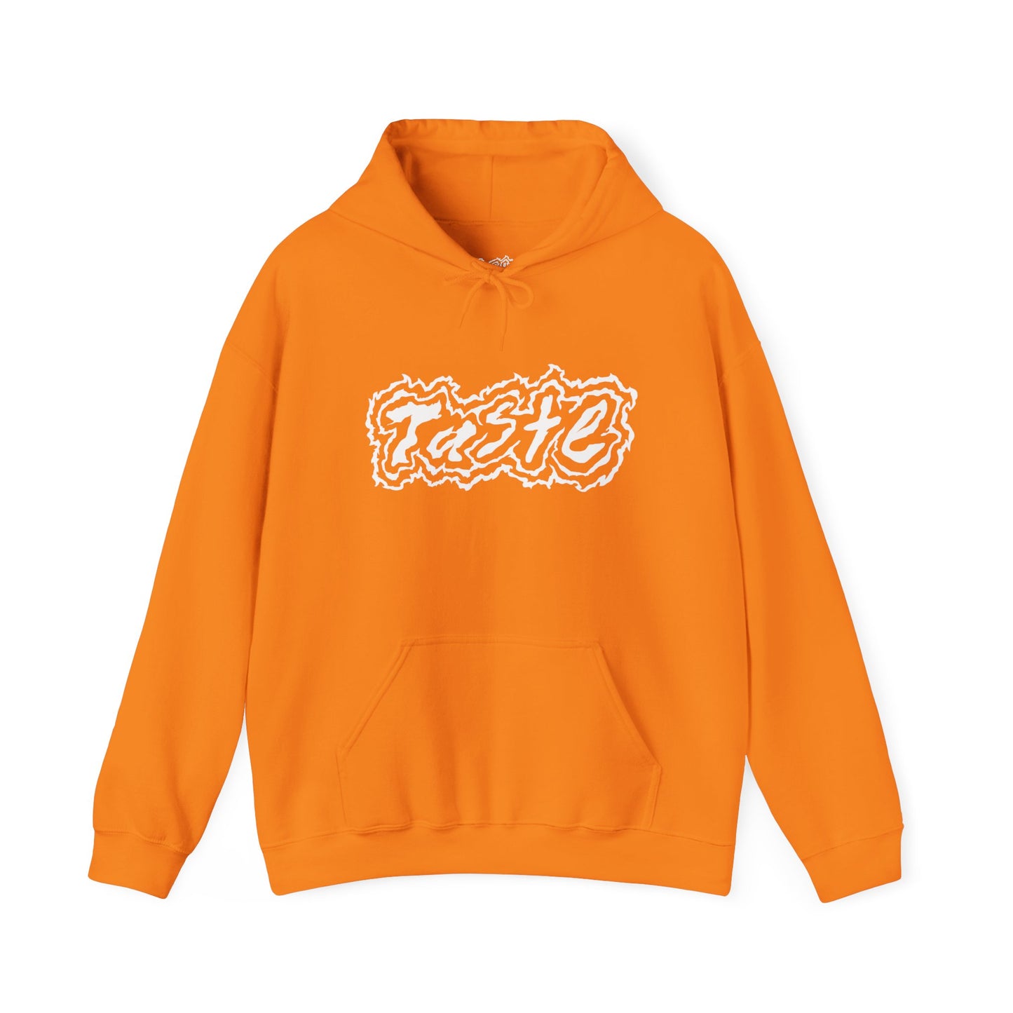 "TASTE" HALF WHITE LOGO UNISEX HEAVY BLEND HOODED SWEATSHIRT