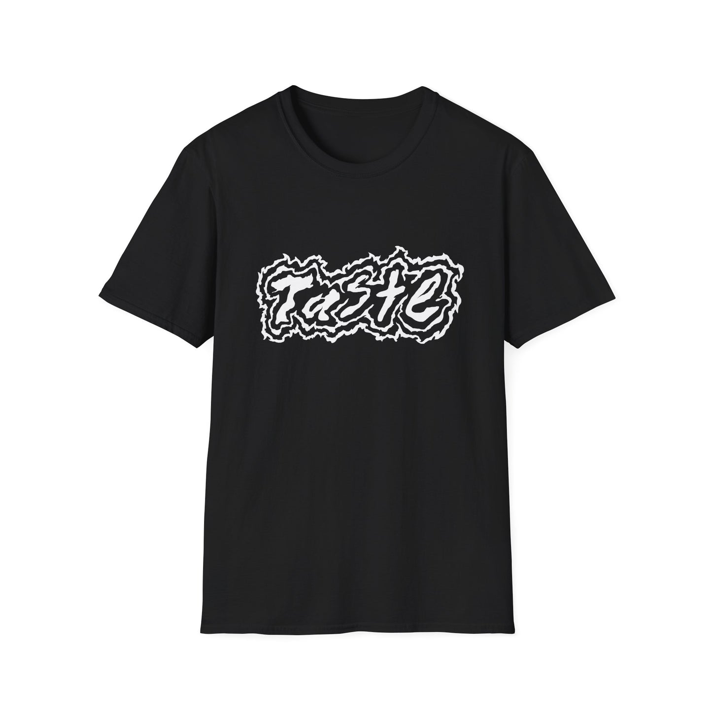 "TASTE" HALF WHITE LOGO UNISEX SOFTSTYLE T-SHIRT