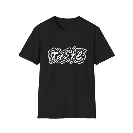 "TASTE" HALF WHITE LOGO UNISEX SOFTSTYLE T-SHIRT