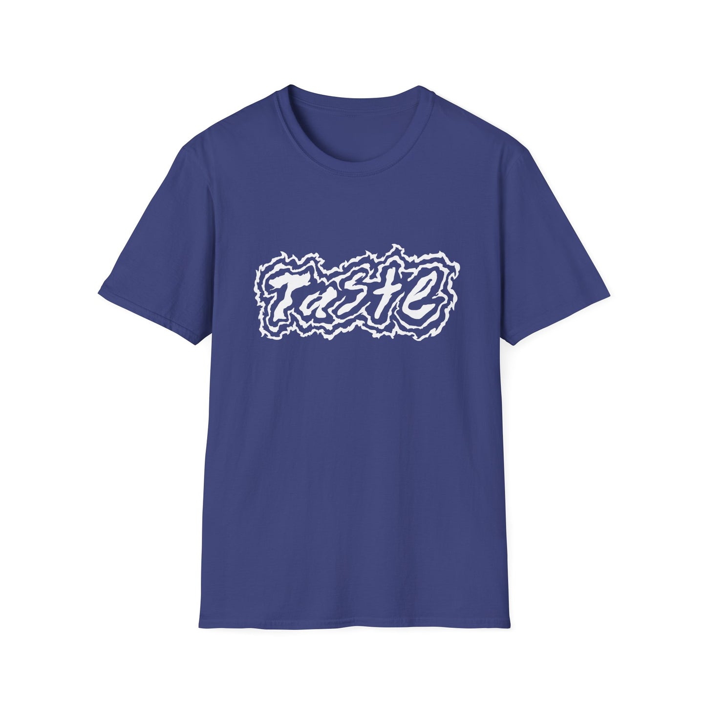 "TASTE" HALF WHITE LOGO UNISEX SOFTSTYLE T-SHIRT