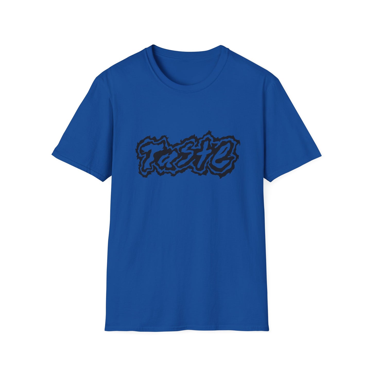"TASTE" HALF BLACK LOGO UNISEX SOFTSTYLE T-SHIRT