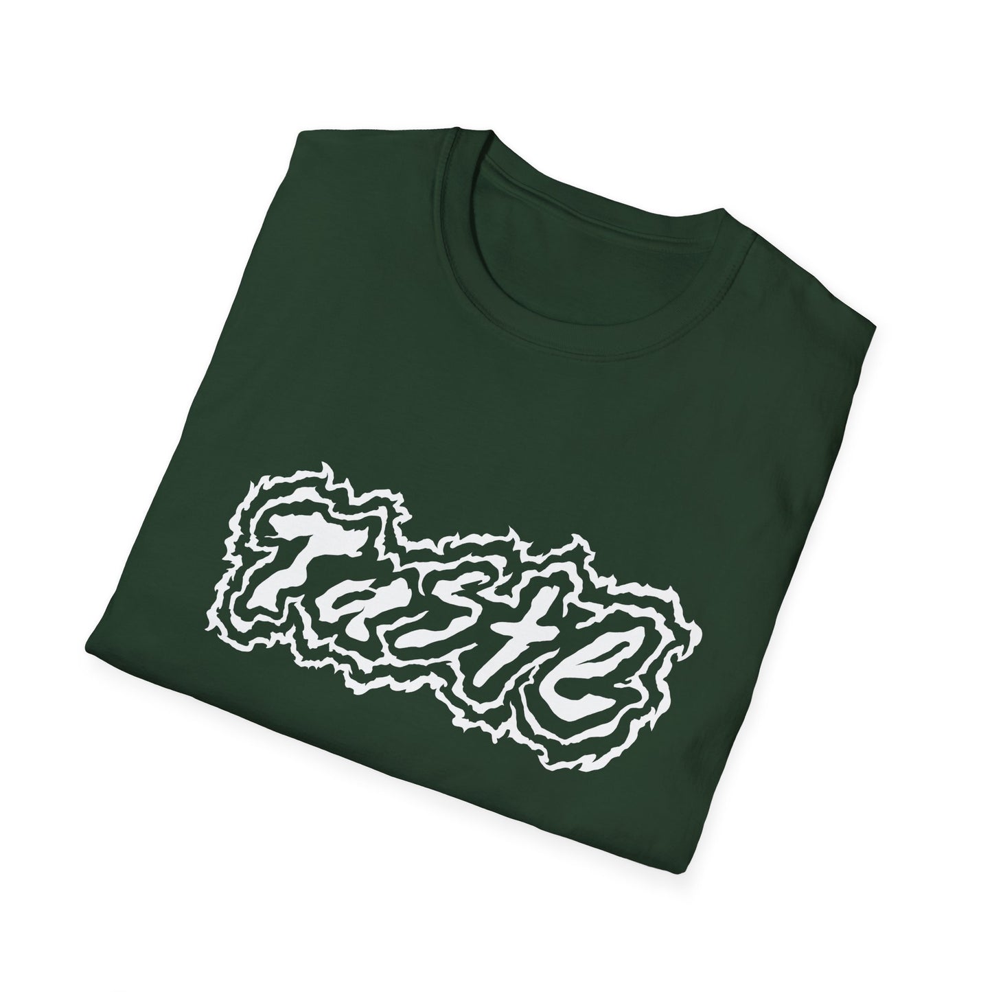 "TASTE" HALF WHITE LOGO UNISEX SOFTSTYLE T-SHIRT
