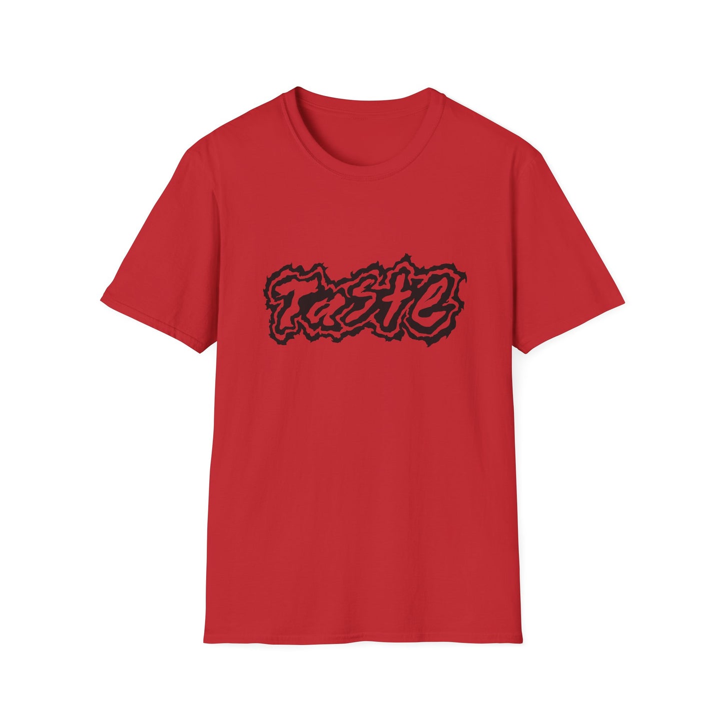 "TASTE" HALF BLACK LOGO UNISEX SOFTSTYLE T-SHIRT