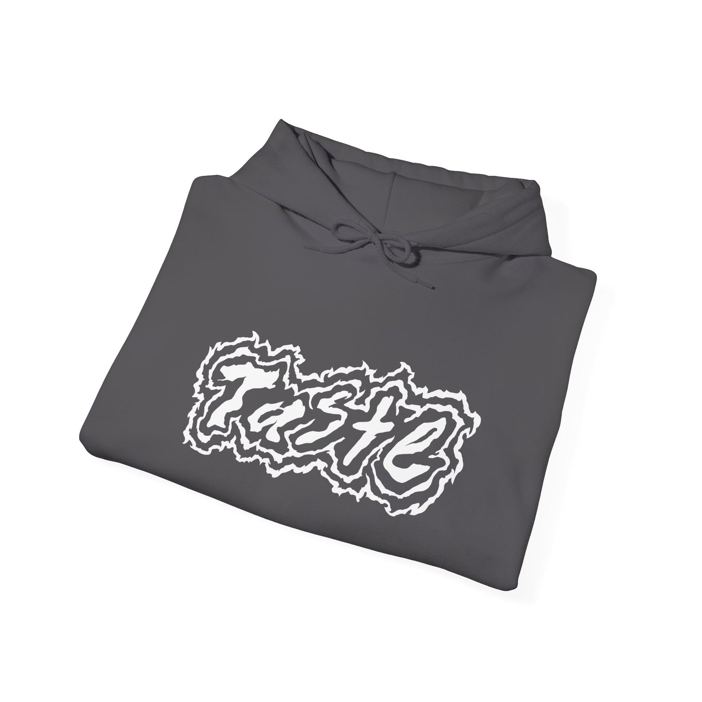 "TASTE" HALF WHITE LOGO UNISEX HEAVY BLEND HOODED SWEATSHIRT
